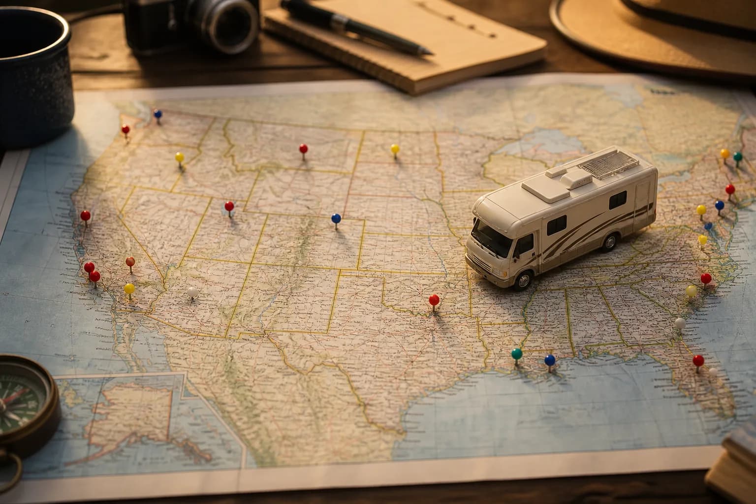 LongTerm RV service coverage map metros